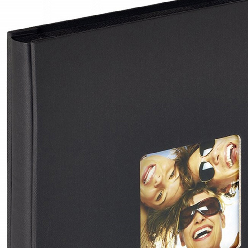 album photo fun noir 400 pochettes 10x15 noires detail couverture