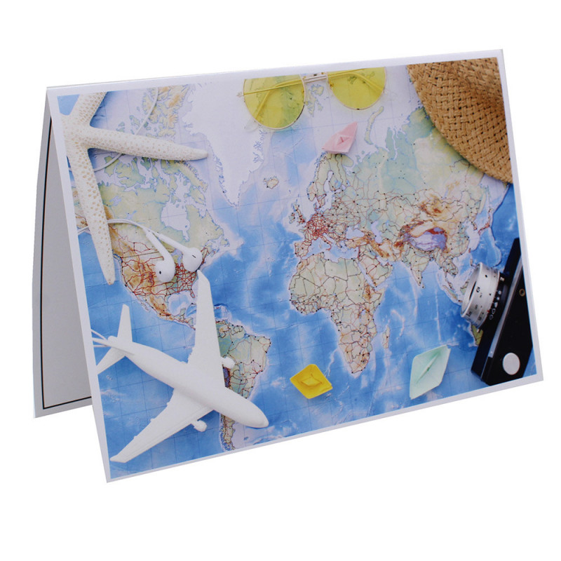 Cartonnage photo scolaire - Groupe 20x30 - Carnet de voyage