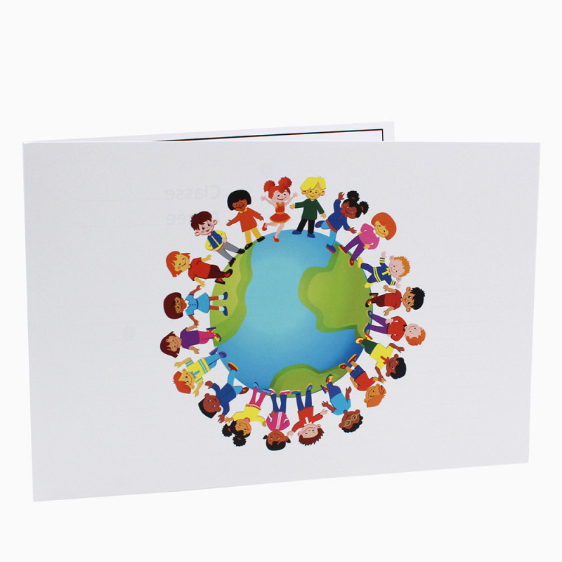 Cartonnage photo scolaire - Groupe 20x30-18x25 - Terre 2