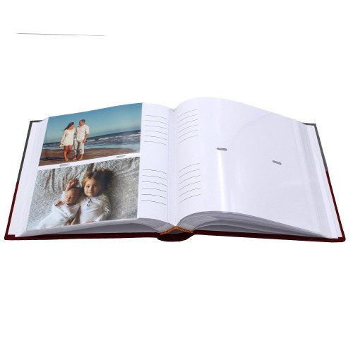Album Photo 10X15 Mini Petit Format 100 Pochette 2 Paquets, Lin Tissu Album  Pour Vertical Photos Bleu[u132]