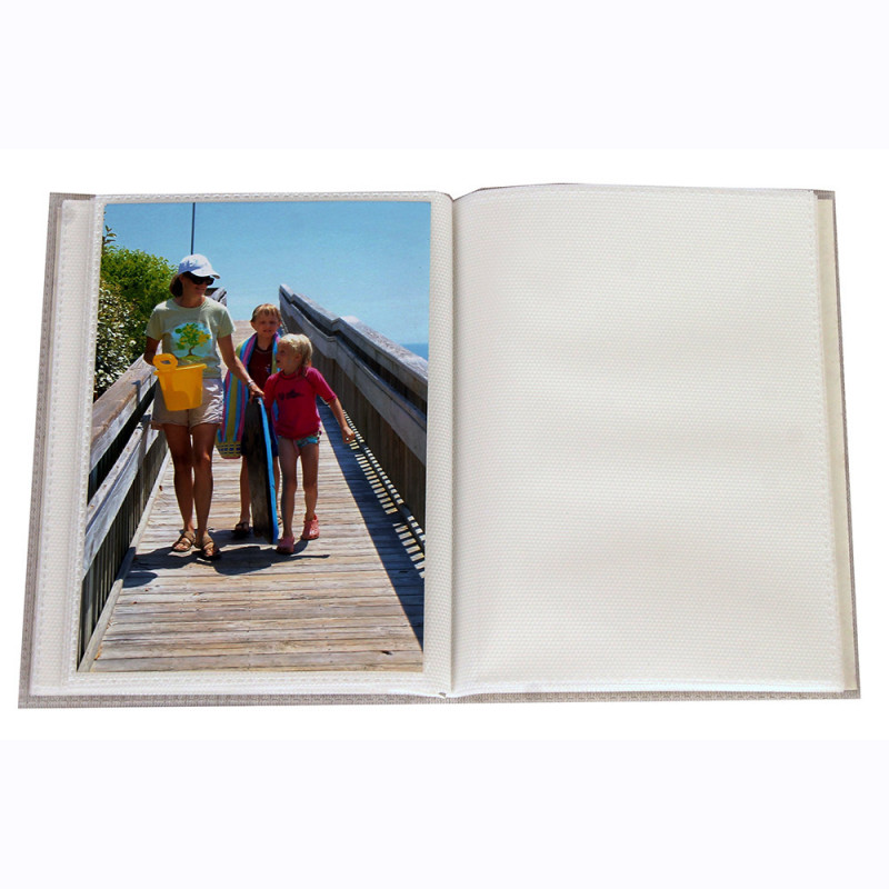 Mini album photo à pochettes pour 40 photos au format 10 x 15 cm