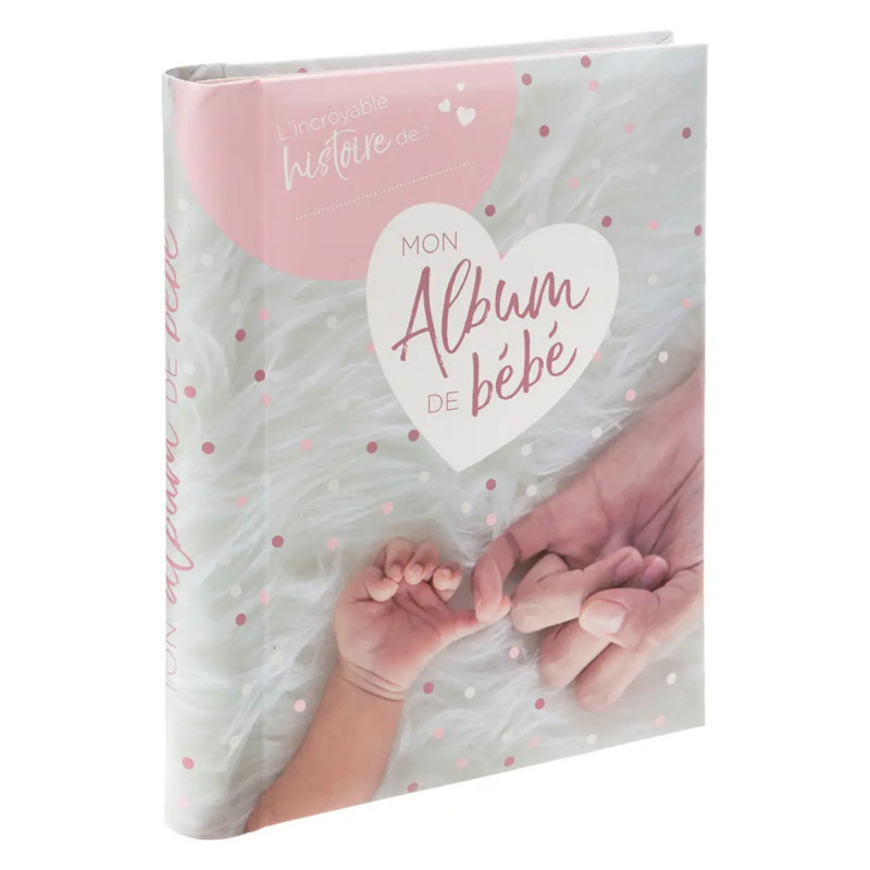 Atmosphera Livre photo naissance rose 100 pages