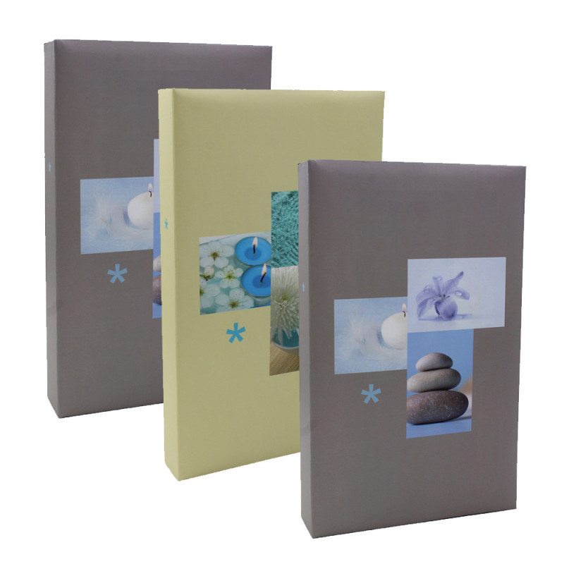 Lot de 3 albums photo Plenitude 300 pochettes 11X15 - 2d choix 2 motifs