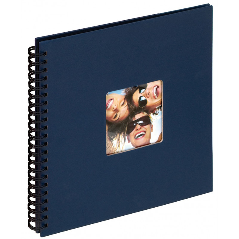 Lot 3 albums traditionnels spirales Fun bleu page noire 200 photos 10x15