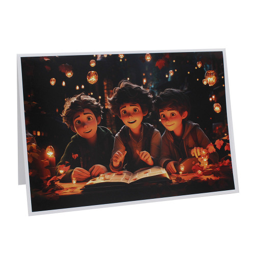 Cartonnage photo scolaire - Groupe 20x30 - Trio