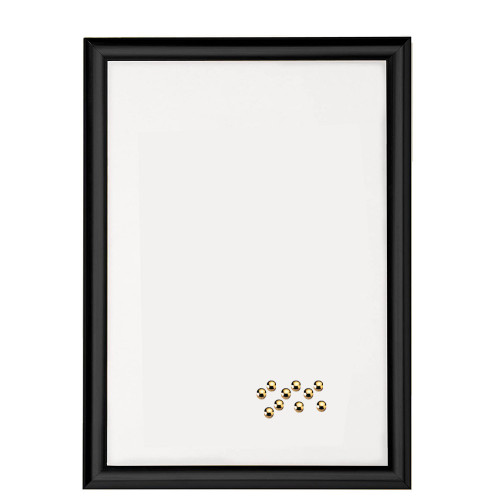 Pêle-mêle magnétique Noir 40X50 fond blanc