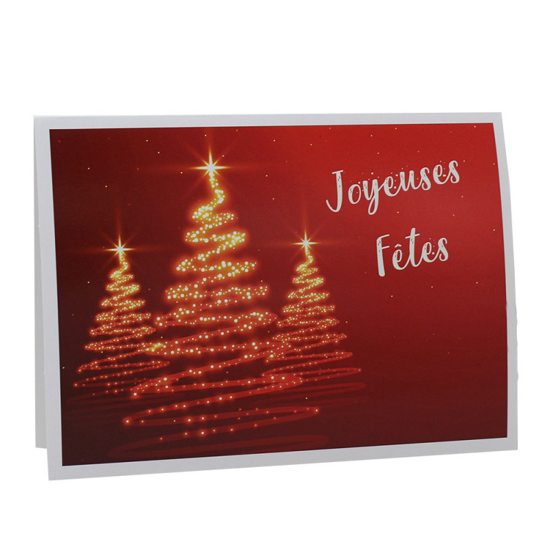 Lot cartonnage photo Sapins scintillants - 9x13 au 20x30 cm