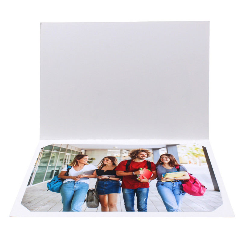 Lot de 50 cartonnages photo scolaire intérieur neutre - Groupe 20x30 - Creche